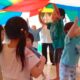 みんなでパラバルーンをしました！